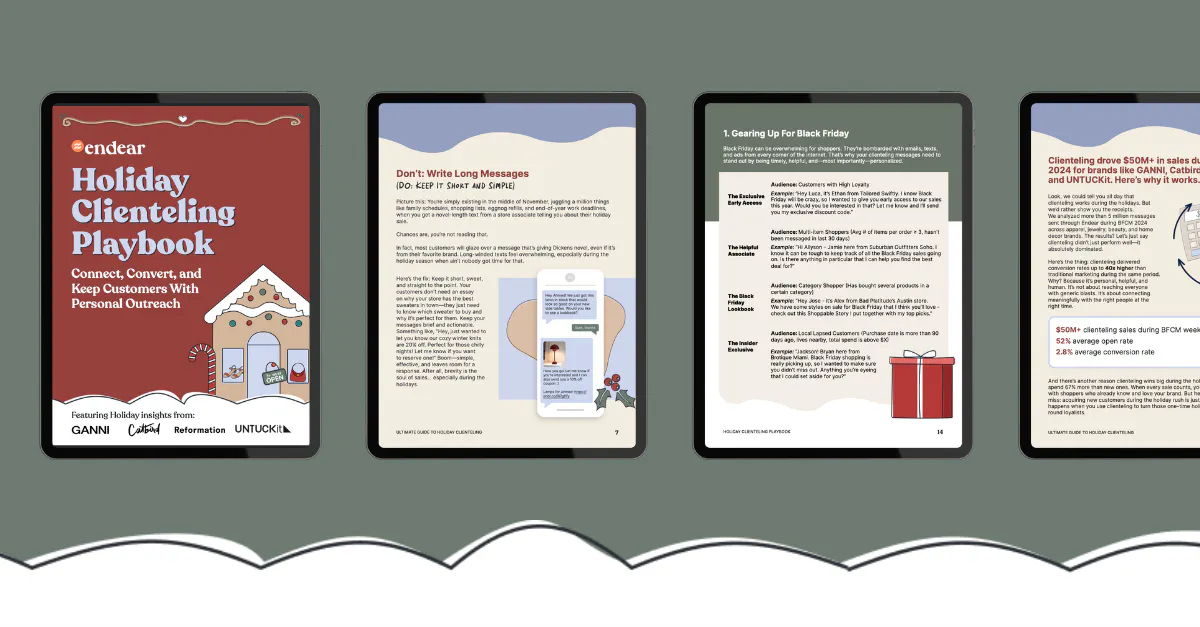 Holiday Clienteling Playbook: BFCM Strategies for 2025
