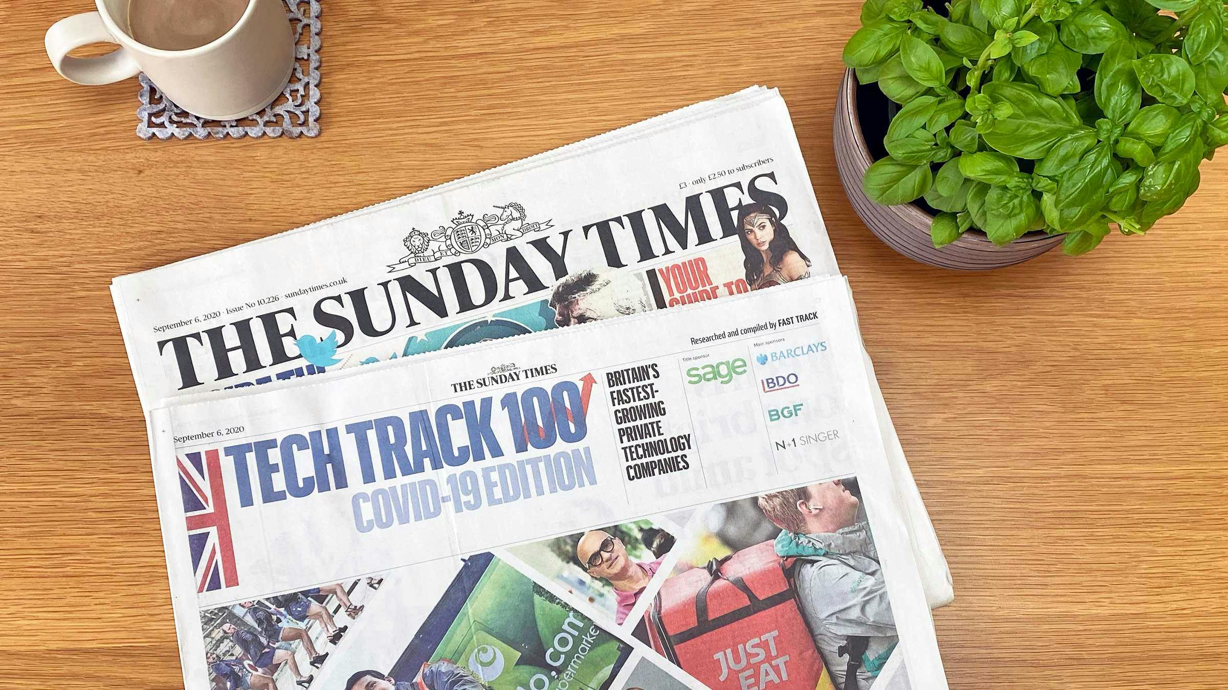 Sunday Times newspaper