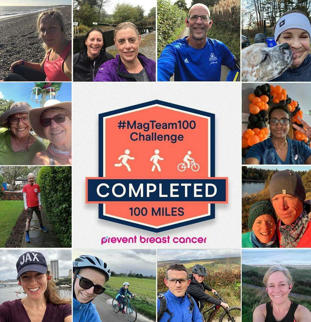 Magteam100 Challenge for prevent breast cancer