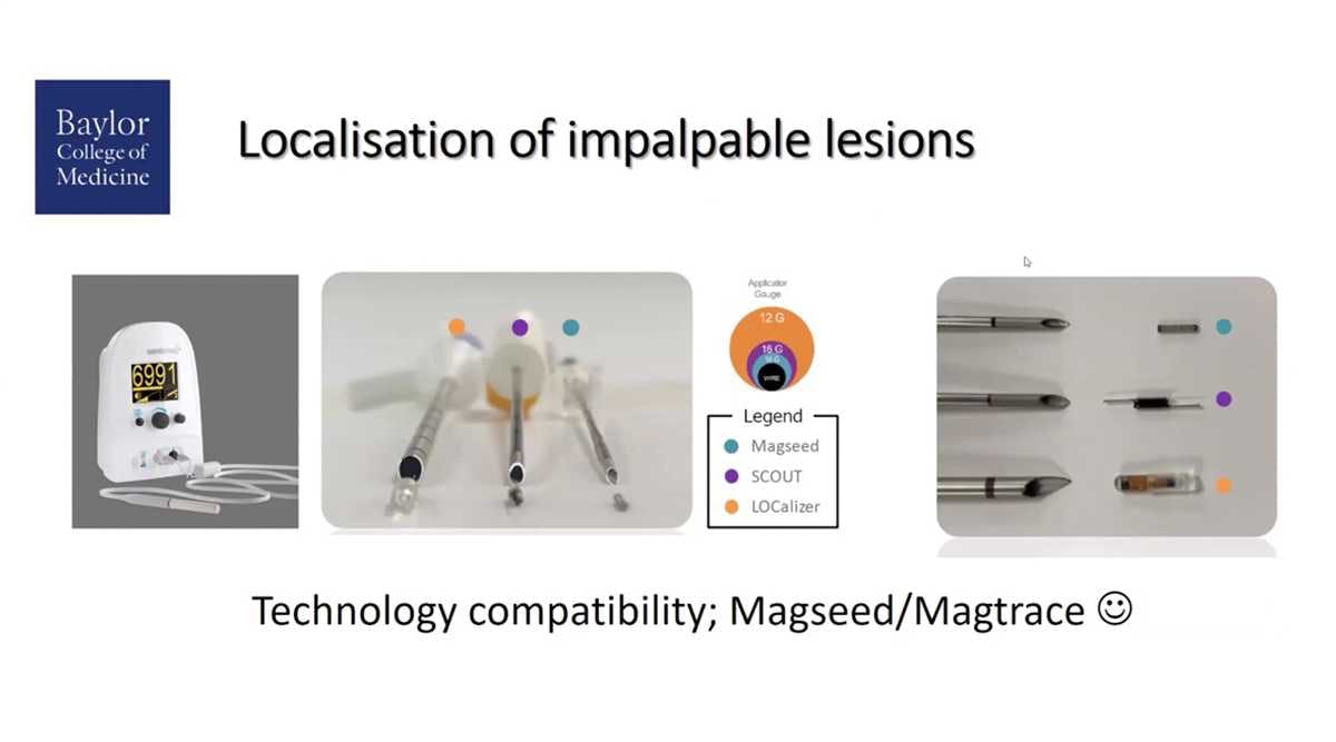 Needle size comparison