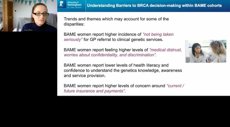 Black Women and Breast Cancer 2020 presentation slide 