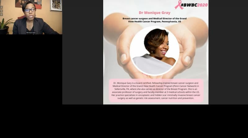 Black Women and Breast Cancer 2020 presentation slide 