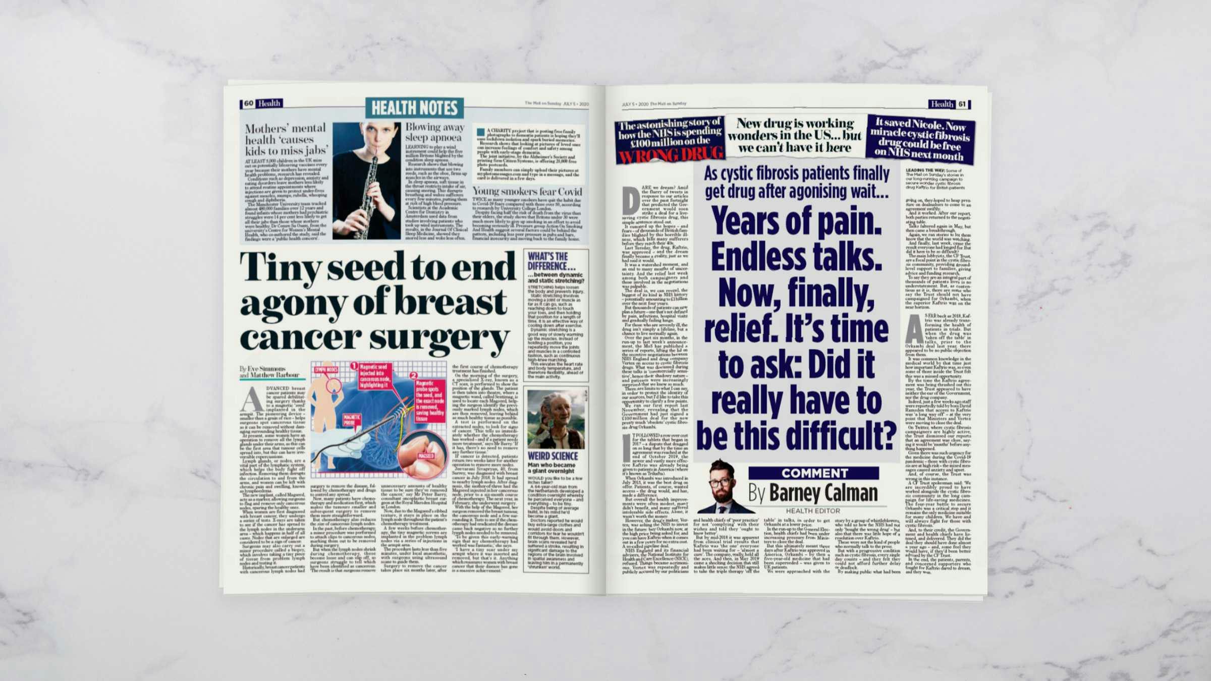 Magseed featured in newspaper