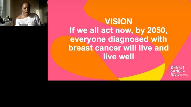 Black Women and Breast Cancer 2020 presentation slide 