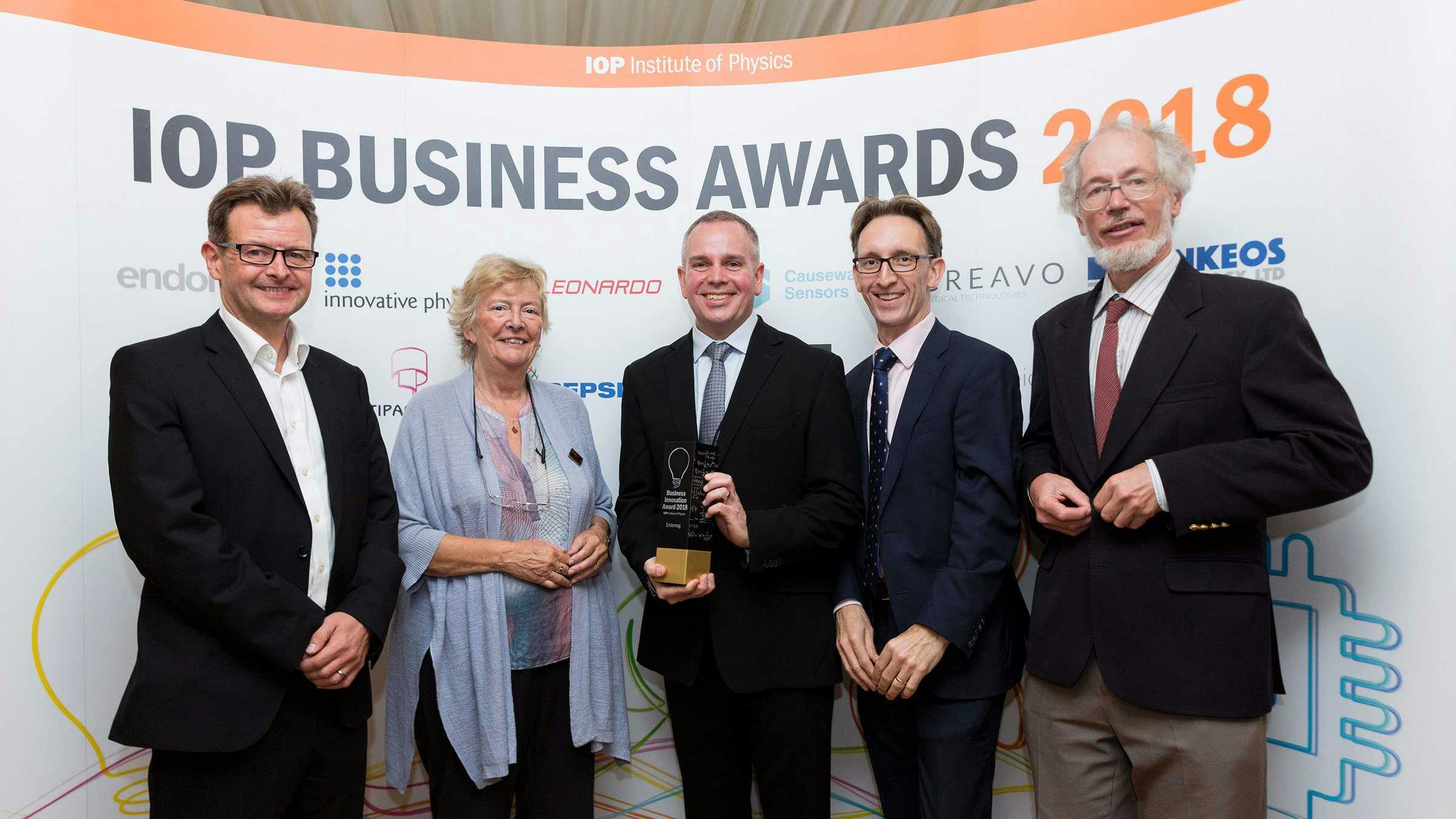 IOP Business Award presentation 