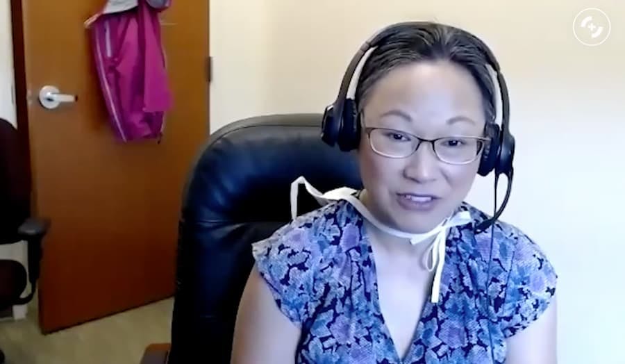 Cynthia Chao on webinar