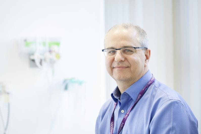 Headshot of male surgeon, Peter Barry