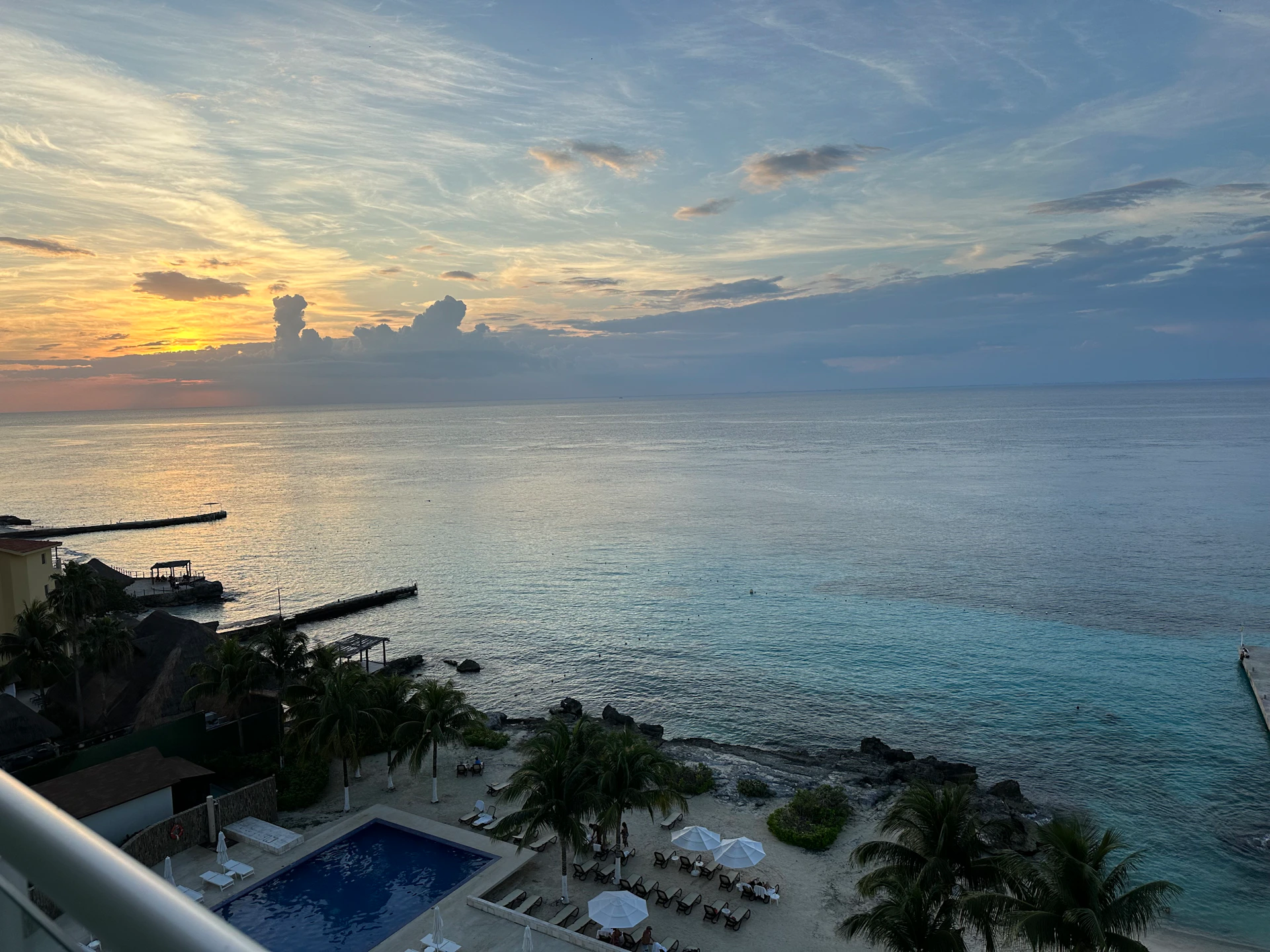 Beach in Cozumel Mexico