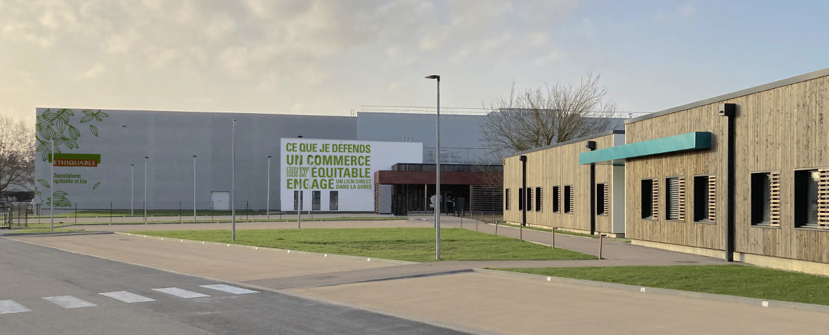 Chocolaterie Ethiquable alimentée en électricité par Enercoop