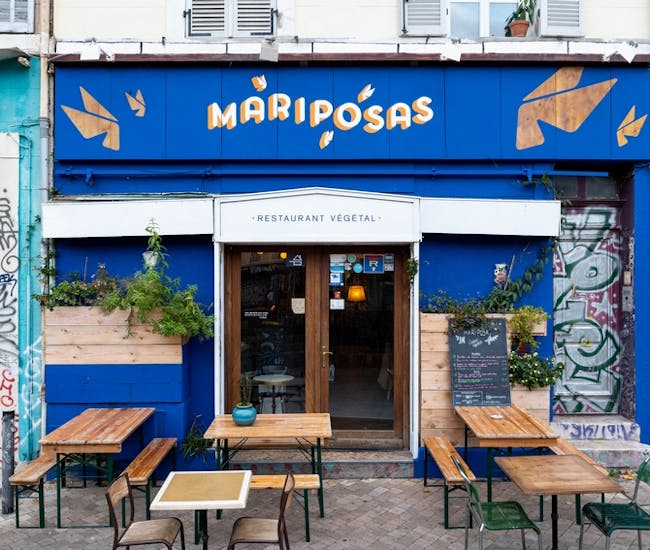 Devanture Mariposas restaurant