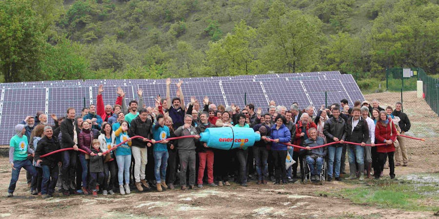 parc solaire de Montéchut à Auterrive - Enercoop Midi-Pyrénées