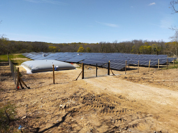 Fin des travaux sur le parc solaire de Cloups Bergas