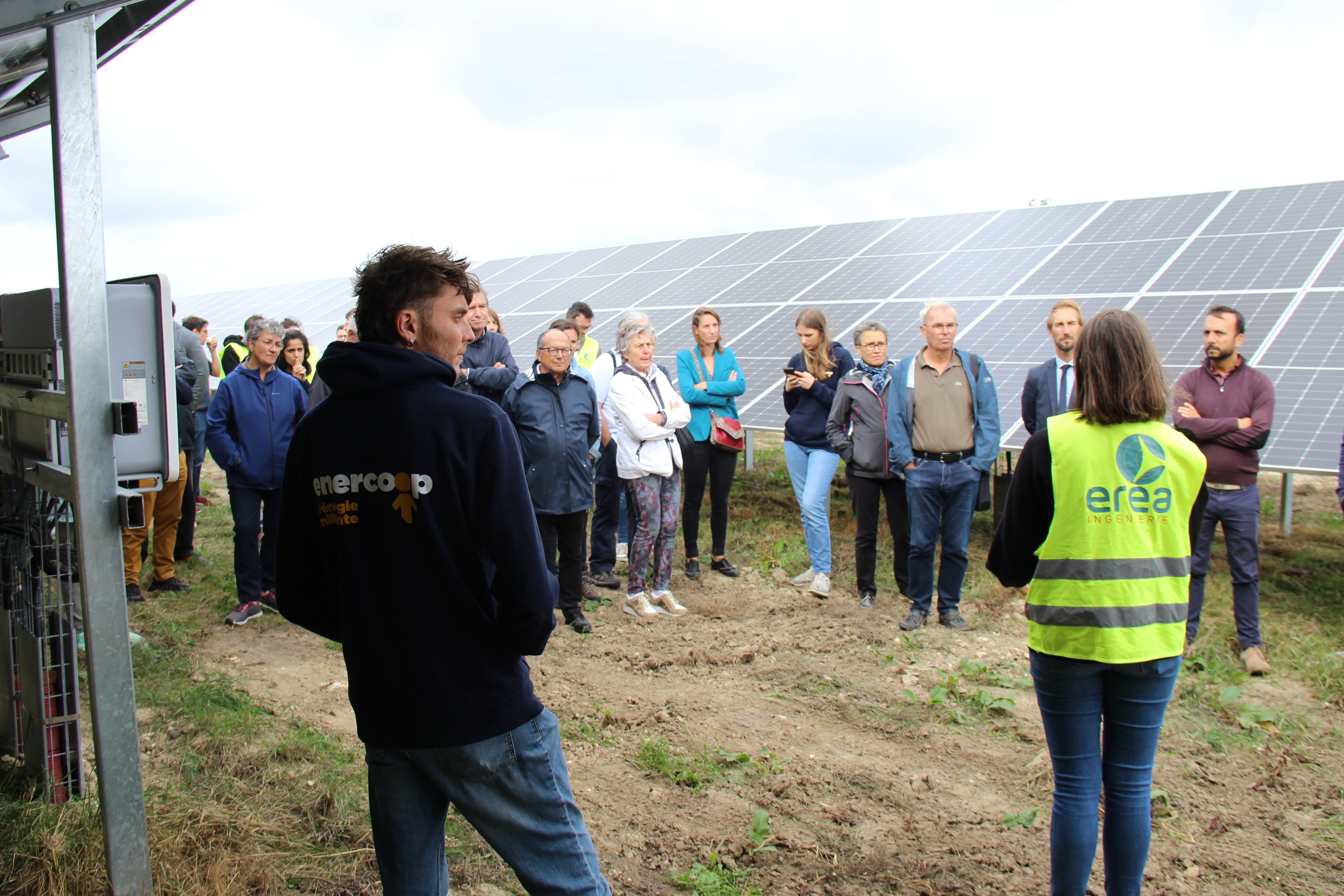 Draché panneau solaire parc production électricité renouvelable énergie verte