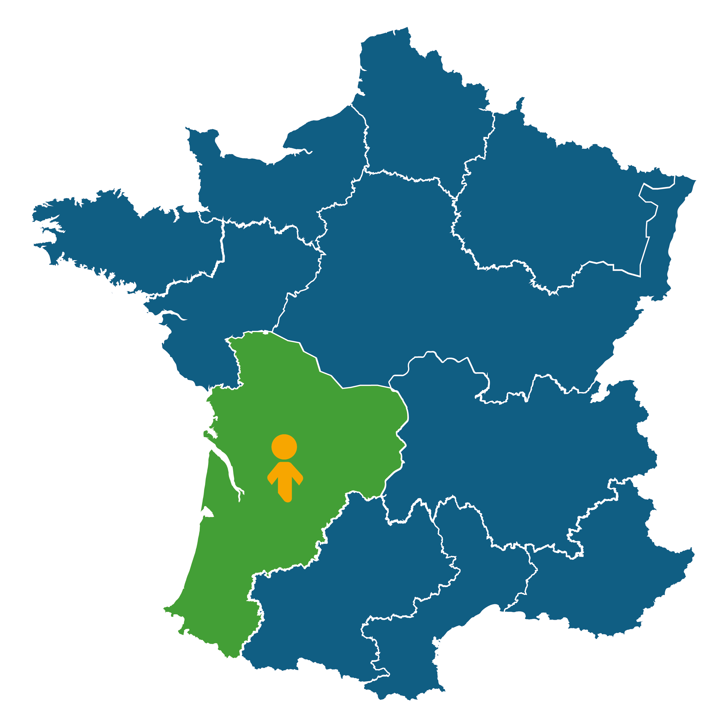 Cartographie des territoires Enercoop - Enercoop Nouvelle-Aquitaine