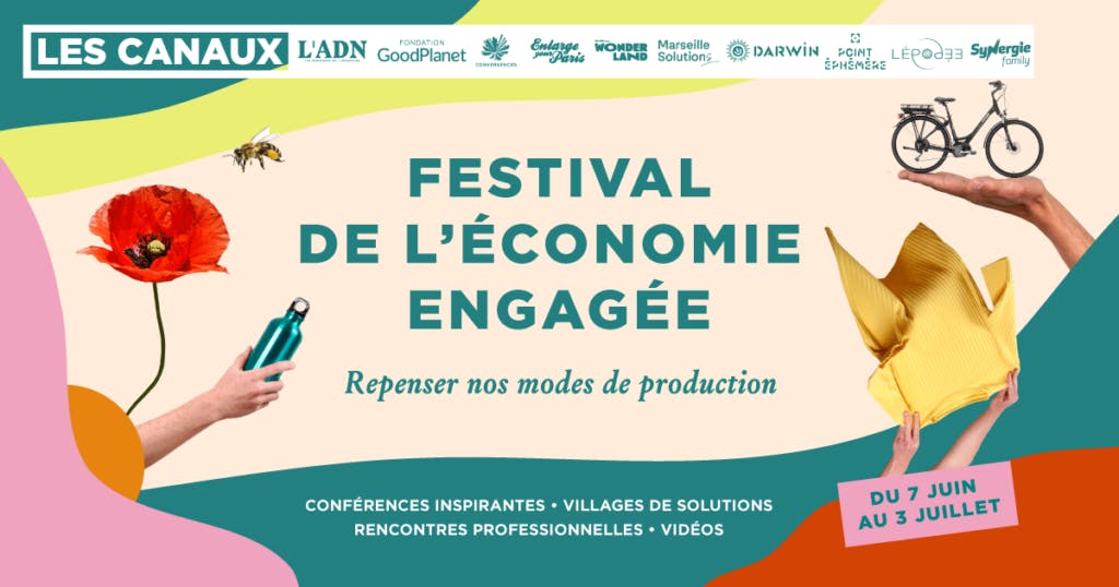 Visuel du festival de l'économie engagée - Enercoop Nouvelle-Aquitaine