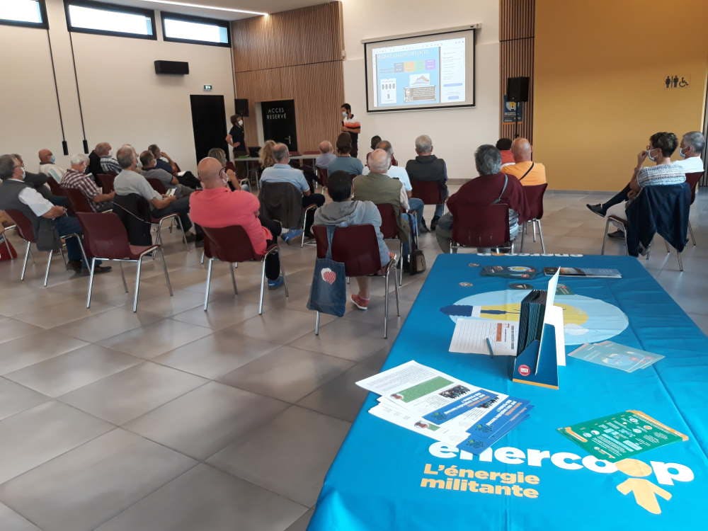 Reunion publique pour un parc solaire à Lachapelle Auzac Enercoop