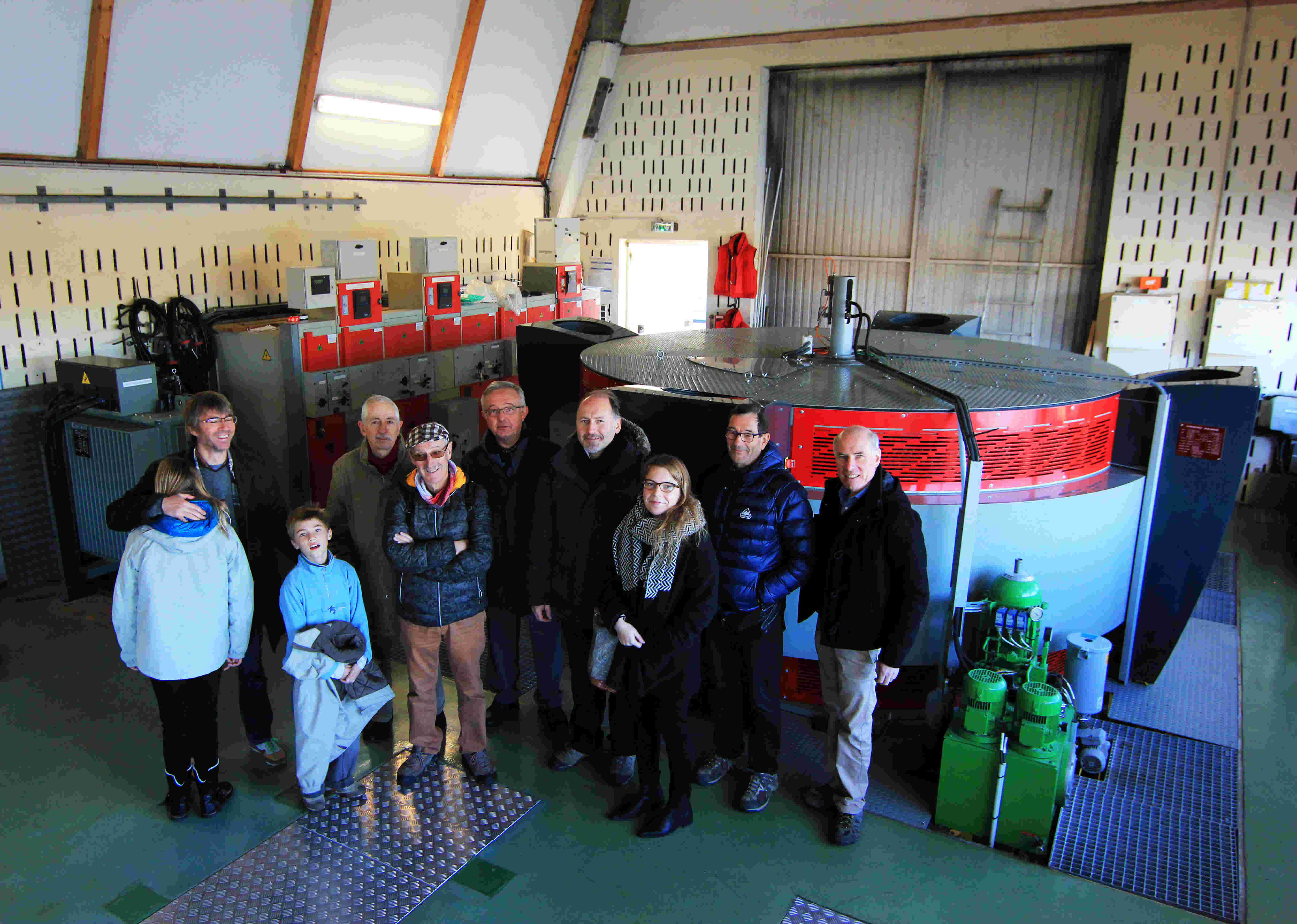 Visite de la centrale hydroélectrique près de Billères par Enercoop Nouvelle-Aquitaine