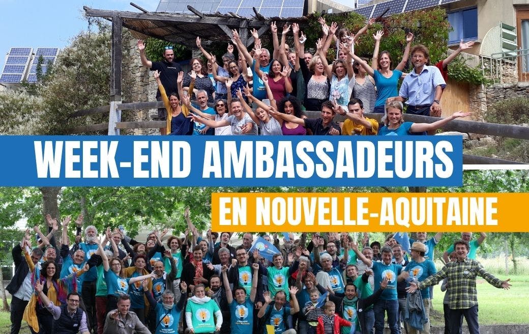 Annonce du week-end ambassadeurs d'Enercoop Nouvelle-Aquitaine en 2021