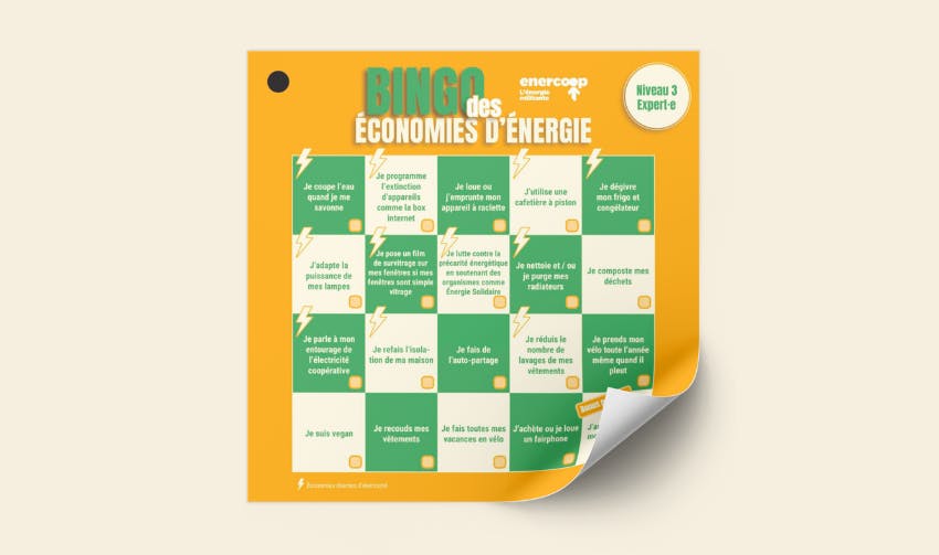 bingo économie énergie niveau expert