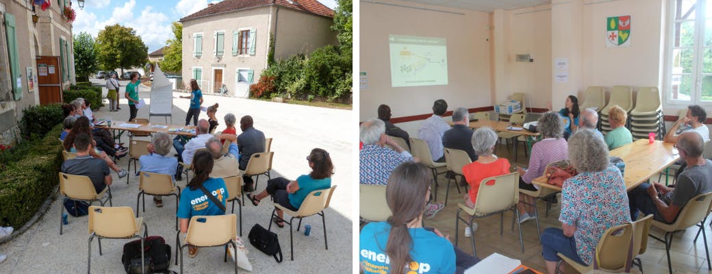 Ateliers des societaires d'Enercoop Midi-Pyrenees
