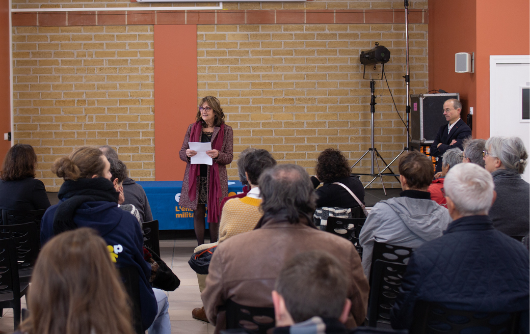 Discours de Marie-Luce Fourcade, maire de Menville