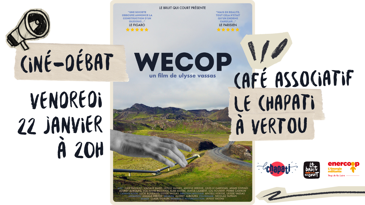 Projection de Wecop le 22 janvier à Vertou