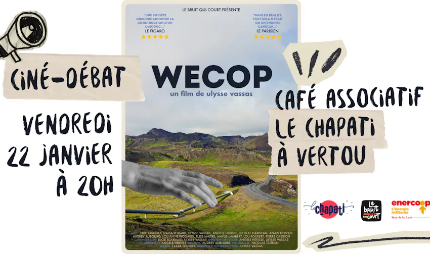 Projection de Wecop le 22 janvier à Vertou