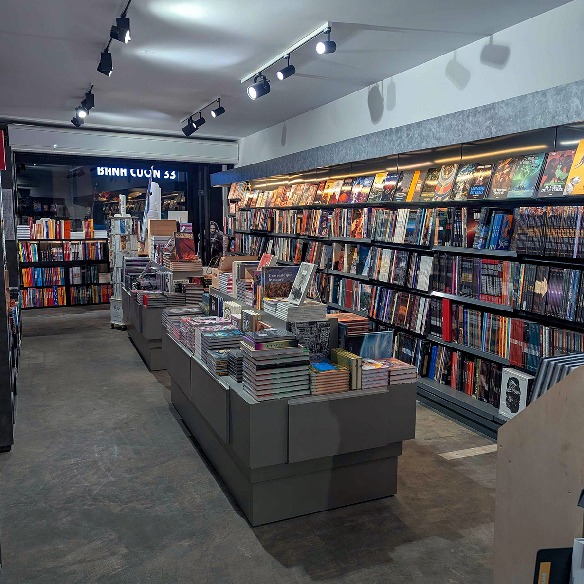 Photo de l'intérieur de la boutique