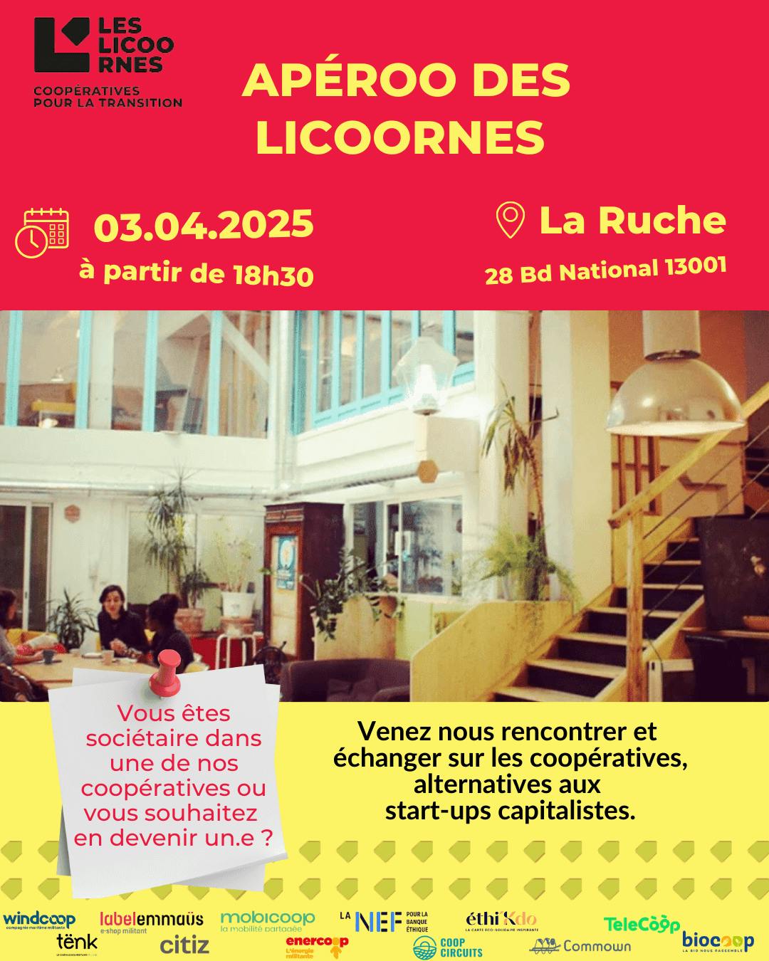 Flyer apéroo des Licoornes