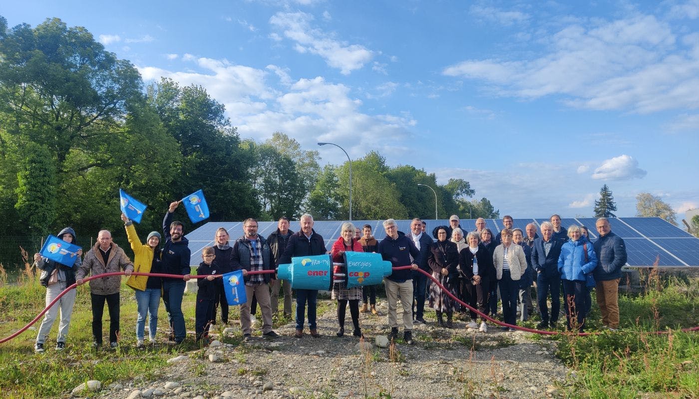 inauguration du parc solaire de Couscouilh à Bordères sur l'Echez