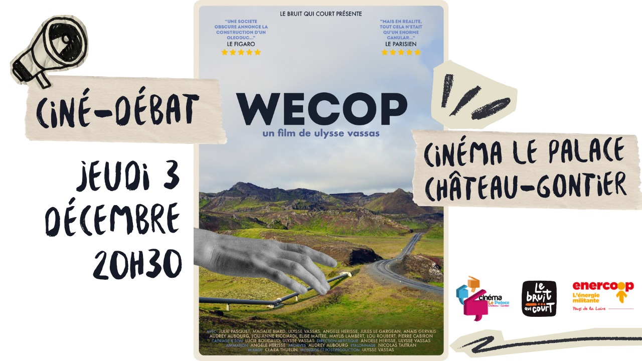 Projection du documentaire Wecop le 3 décembre au Palace