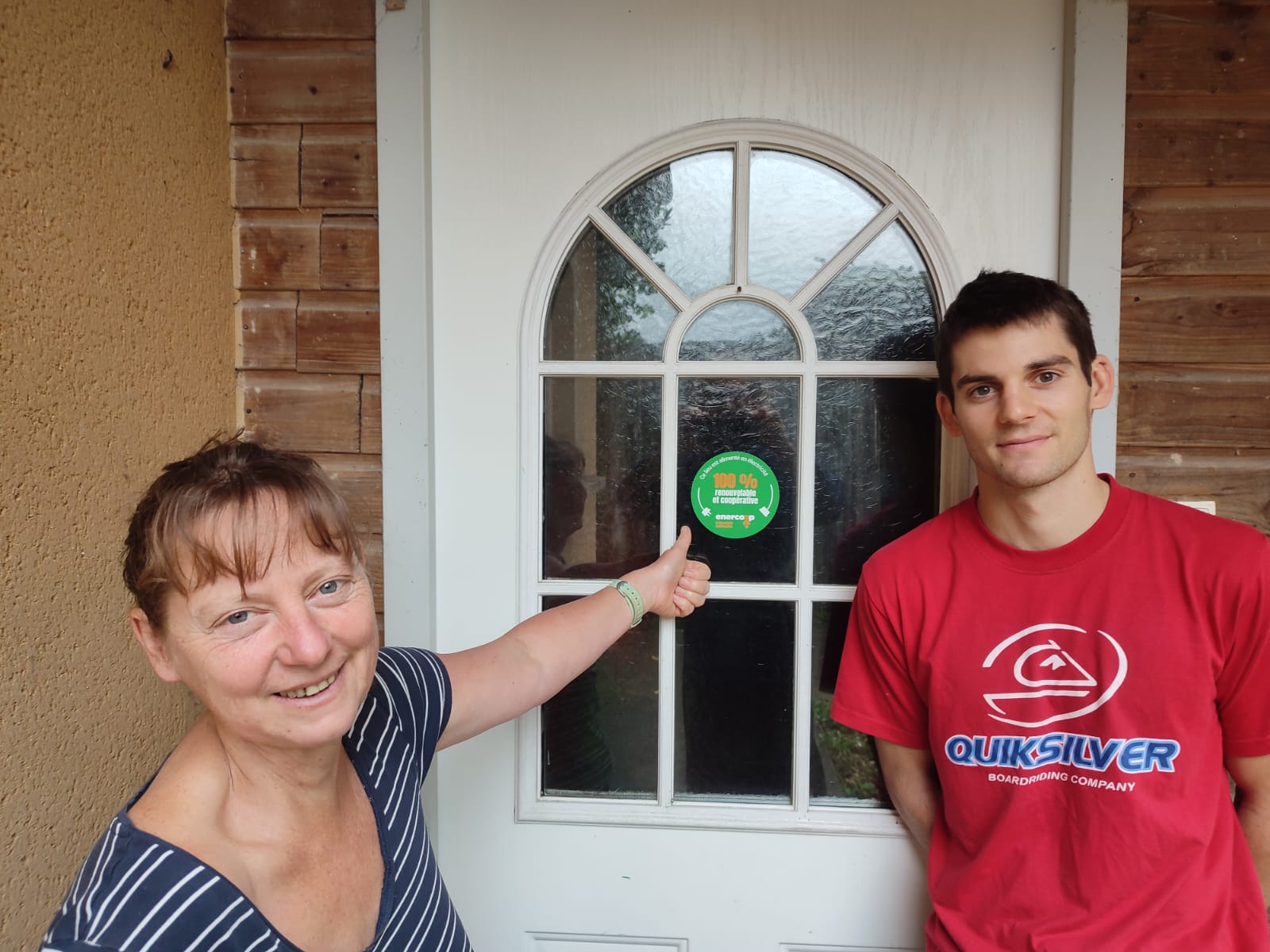 Céline Calu cliente enercoop à Giverville