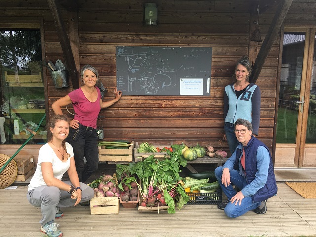 Honfleur en Normandie, l'écolieu l'arbre aux étoiles