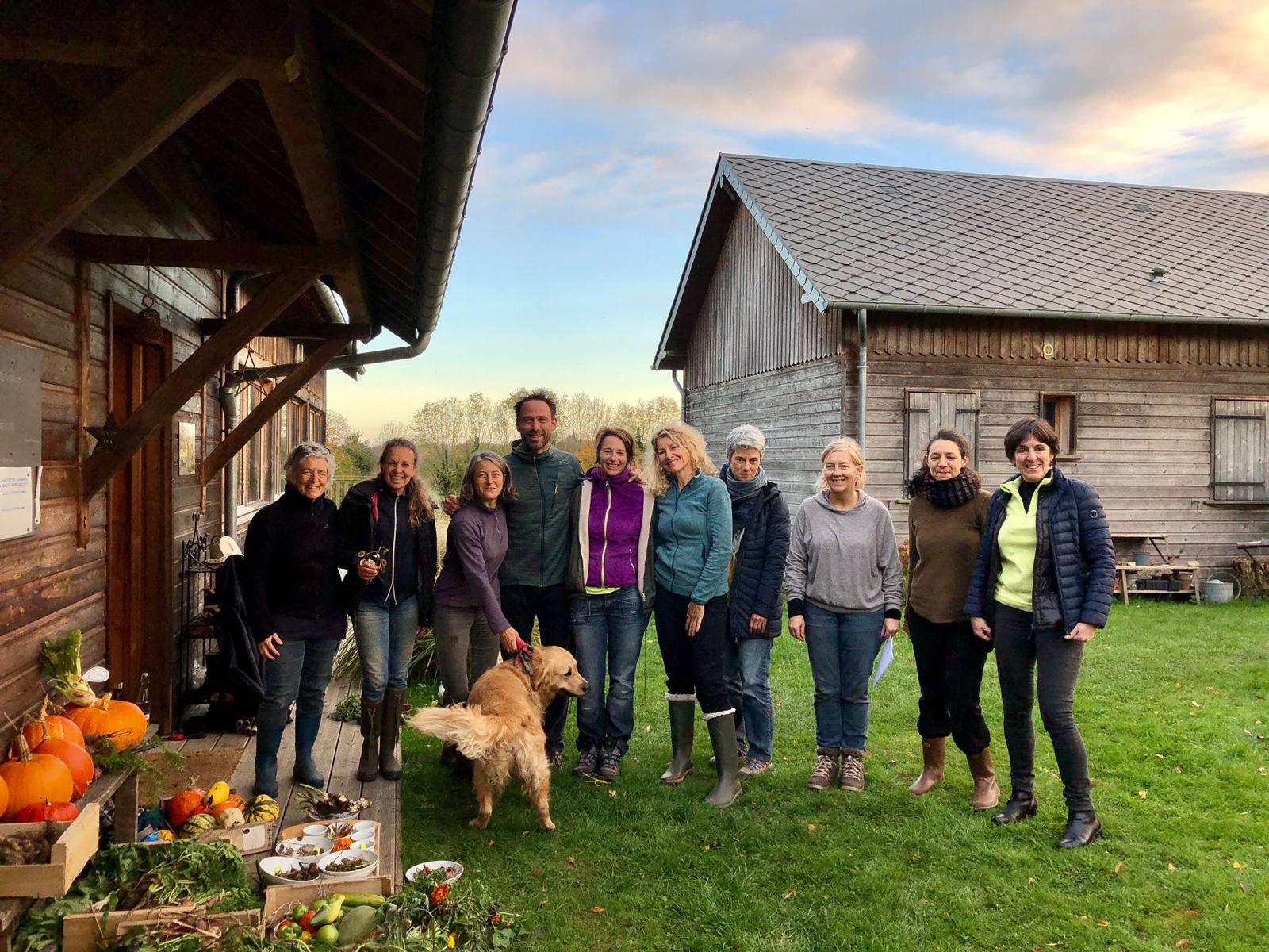 Honfleur en Normandie, l'écolieu l'arbre aux étoiles