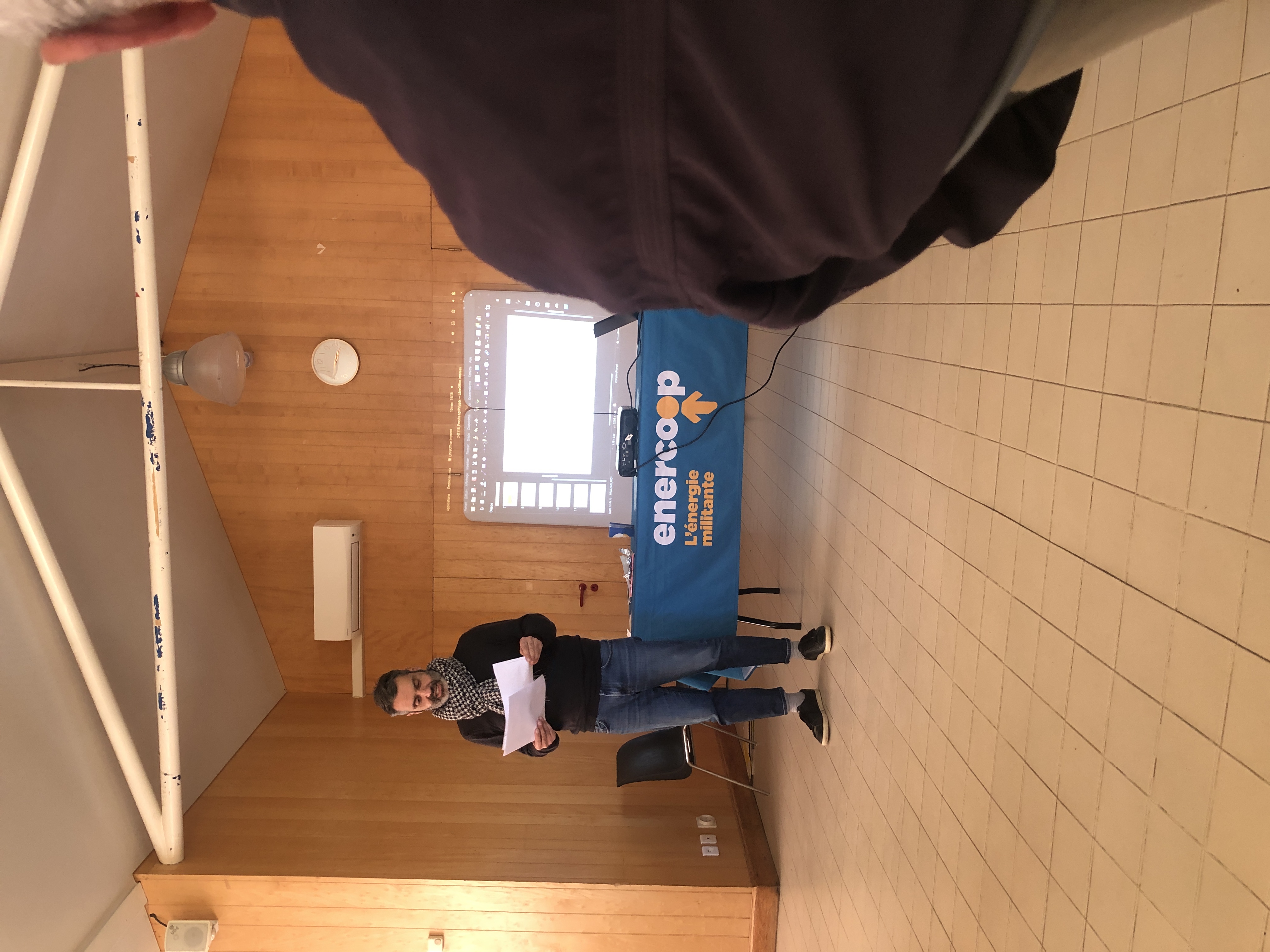 annonce du verdict par le représentant du jury