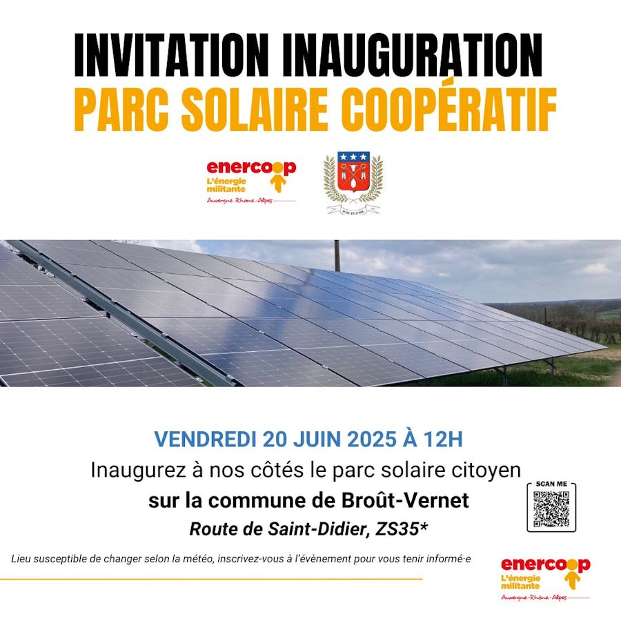 carton invitation brout vernet enercoop AURA