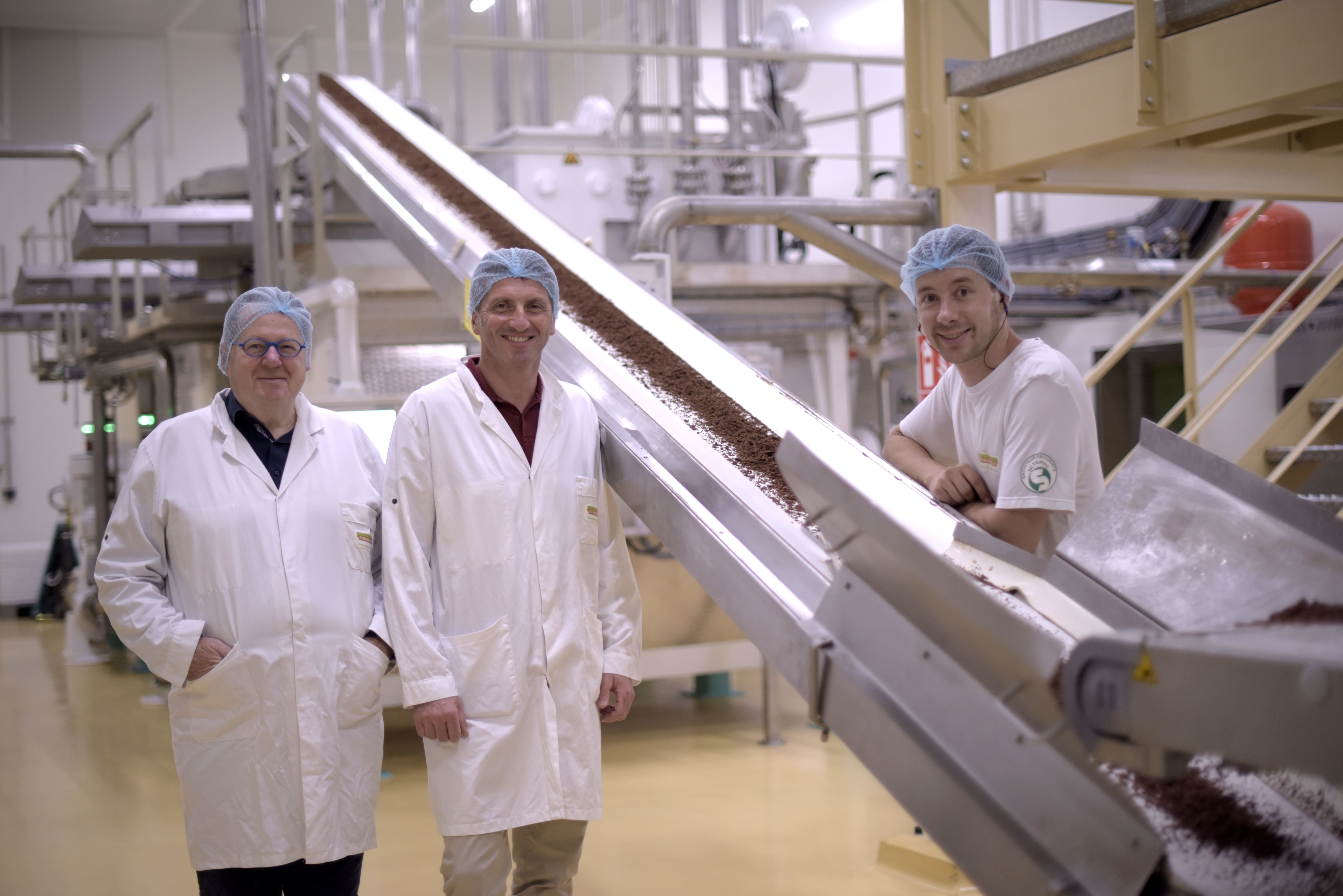 équipe chocolaterie