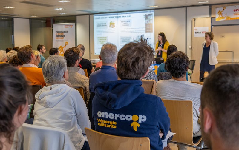 Nouveau format pour l’Assemblée générale d’Enercoop Nationale cette année ! assemblée générale Enercoop 2025