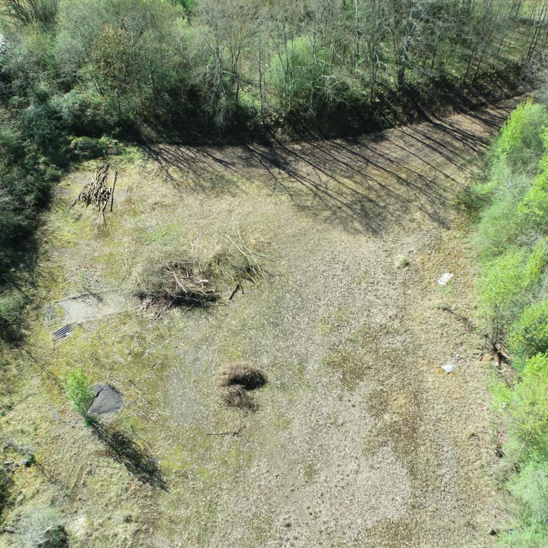 Photo drone du site de Vialer