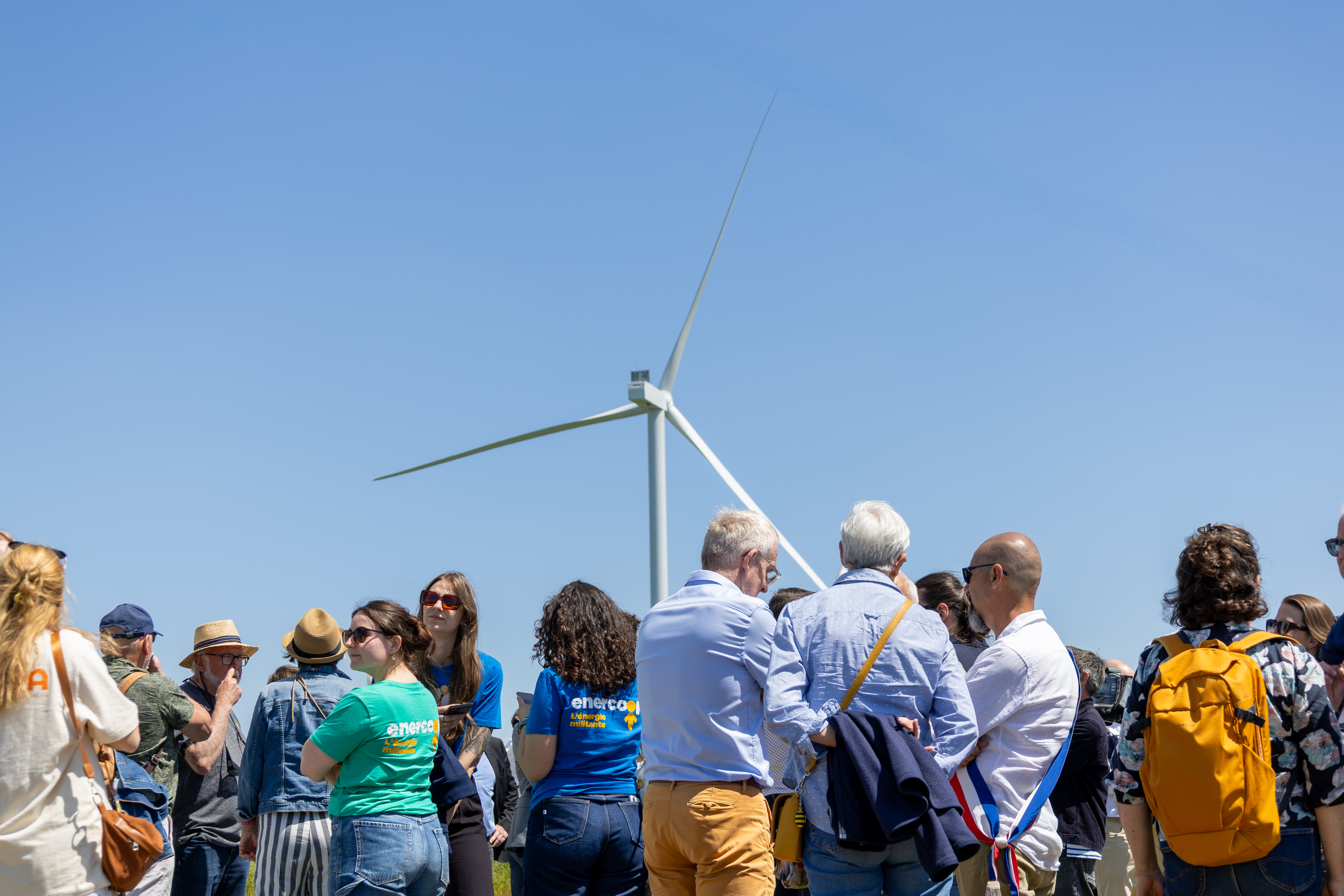 andilly les marais éolienne enercoop inauguration