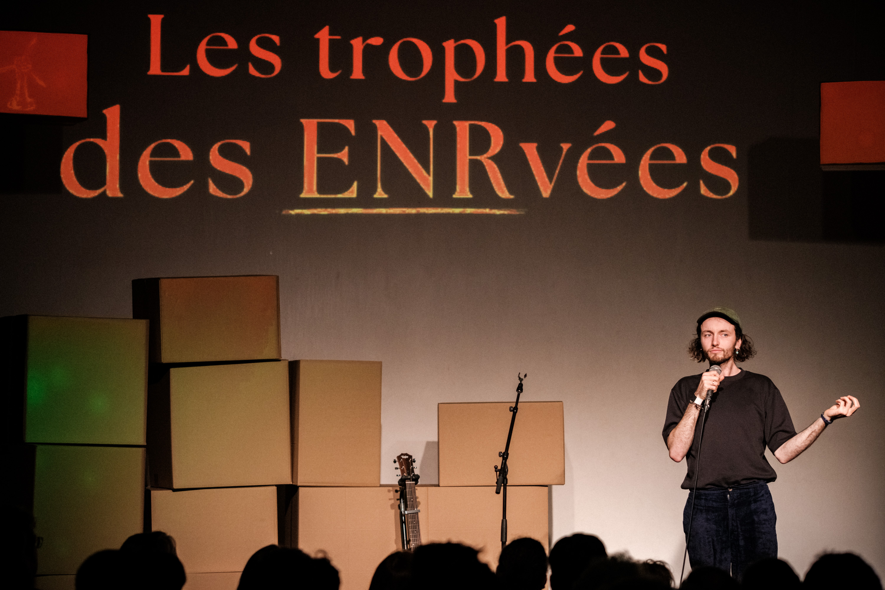 nicolas benoit stand up sketch trophées enrvées soirée 20 ans enercoop