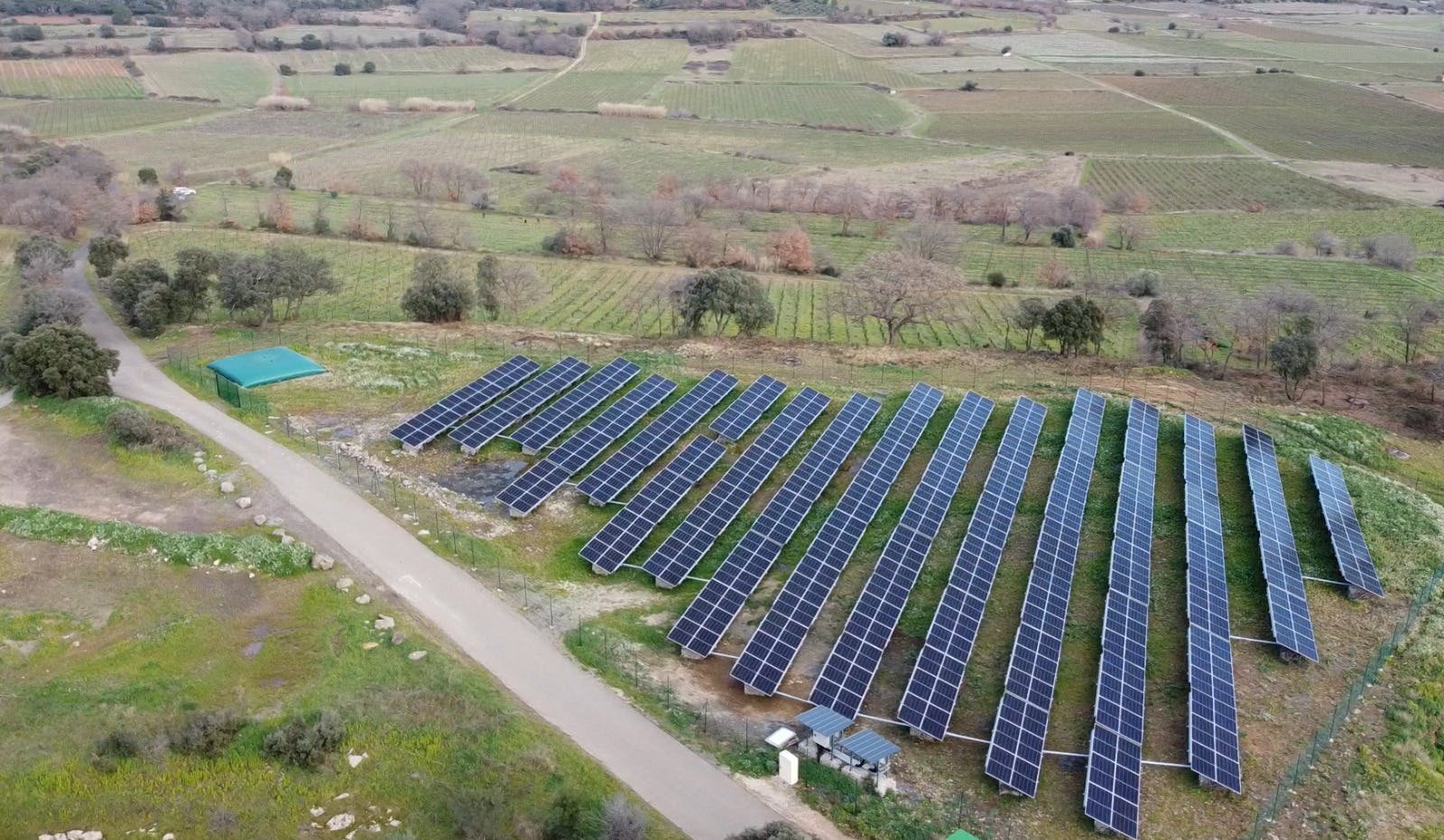 Parc solaire de Caux - Enercoop Languedoc-Roussillon