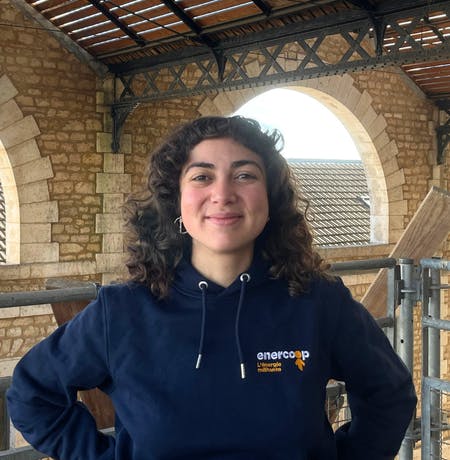NADA Benhyahya, Chargée de développement photovoltaïque chez Enercoop Nouvelle-Aquitaine