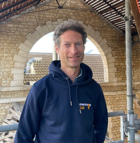 Julien Huart Chargé d'étude photovoltaïque chez Enercoop Nouvelle-Aquitaine