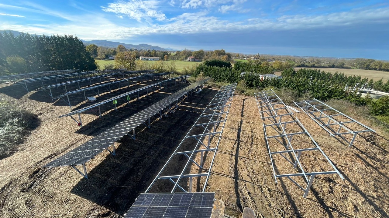 photo parc en construction à Cazères