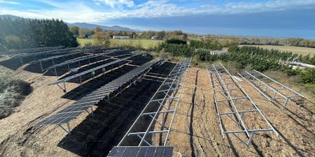 photo parc en construction à Cazères