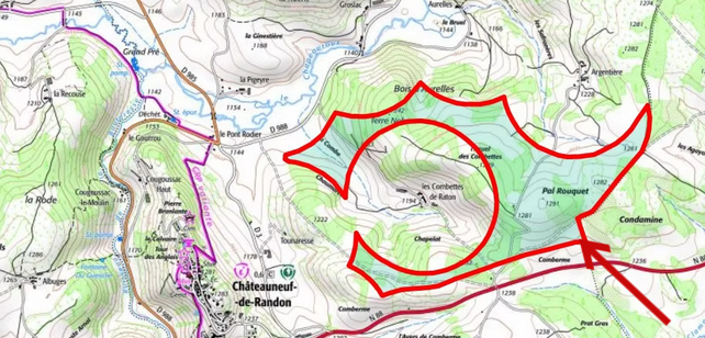 Projet de la Camouse (48)