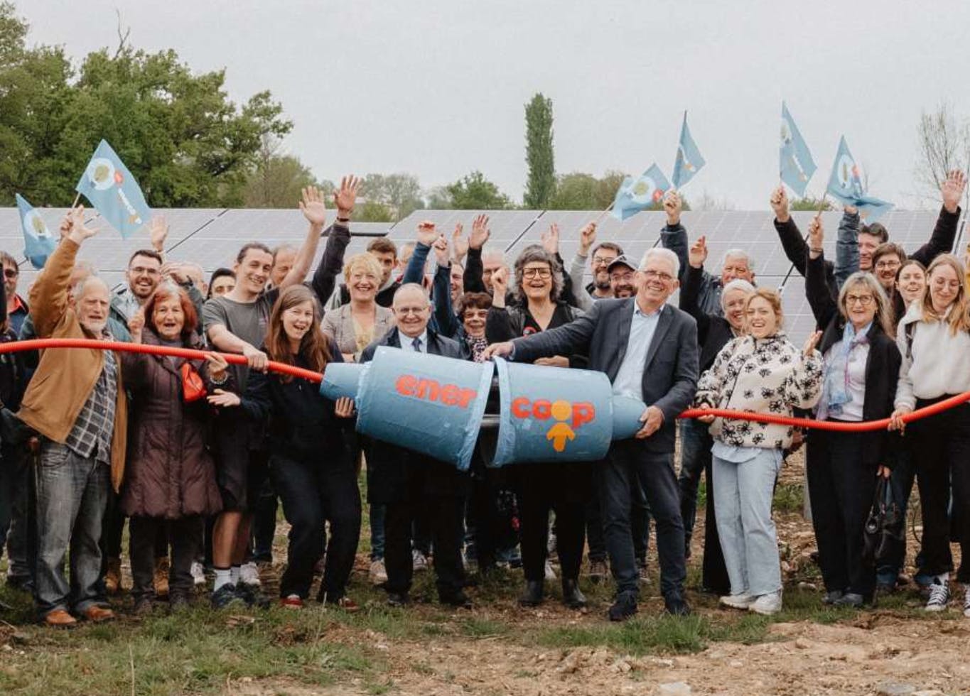 Branchement symbolique du parc de la Douyne à Castillonnès