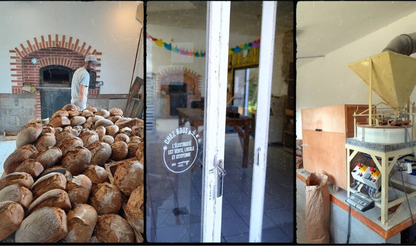 Vues du Fournil de la Ferme de Grangegain