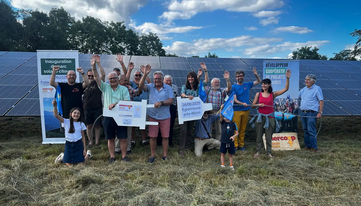 Inauguration Enercoop Auvergne Rhône Alpes